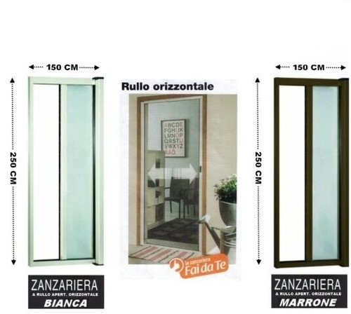 Zanzariera rullo alluminio - rullo,
