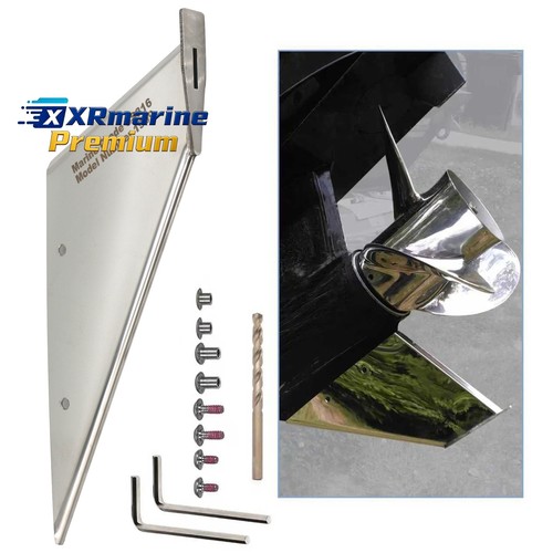 Protezione skeg acciaio inox - acciaio,