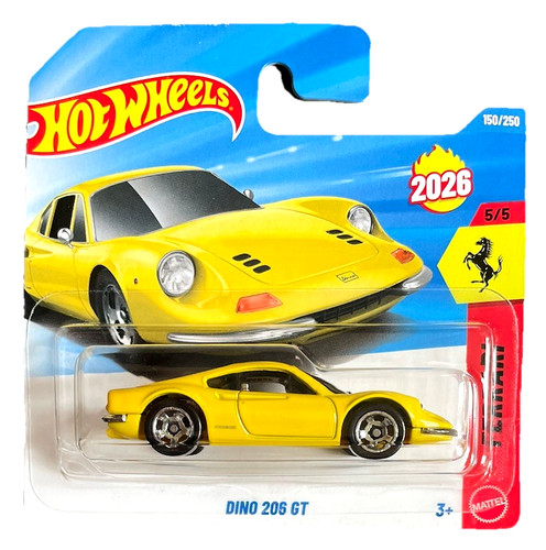 Hot wheels ferrari dino - wheels, gt
