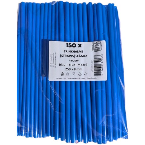 150 cannucce blu - jumbo, 8x250